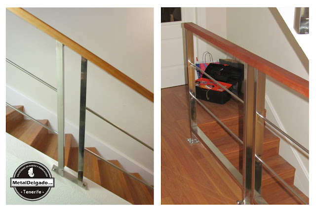 Acero Inoxidable Tenerife: Barandas acero inoxidable para escalera