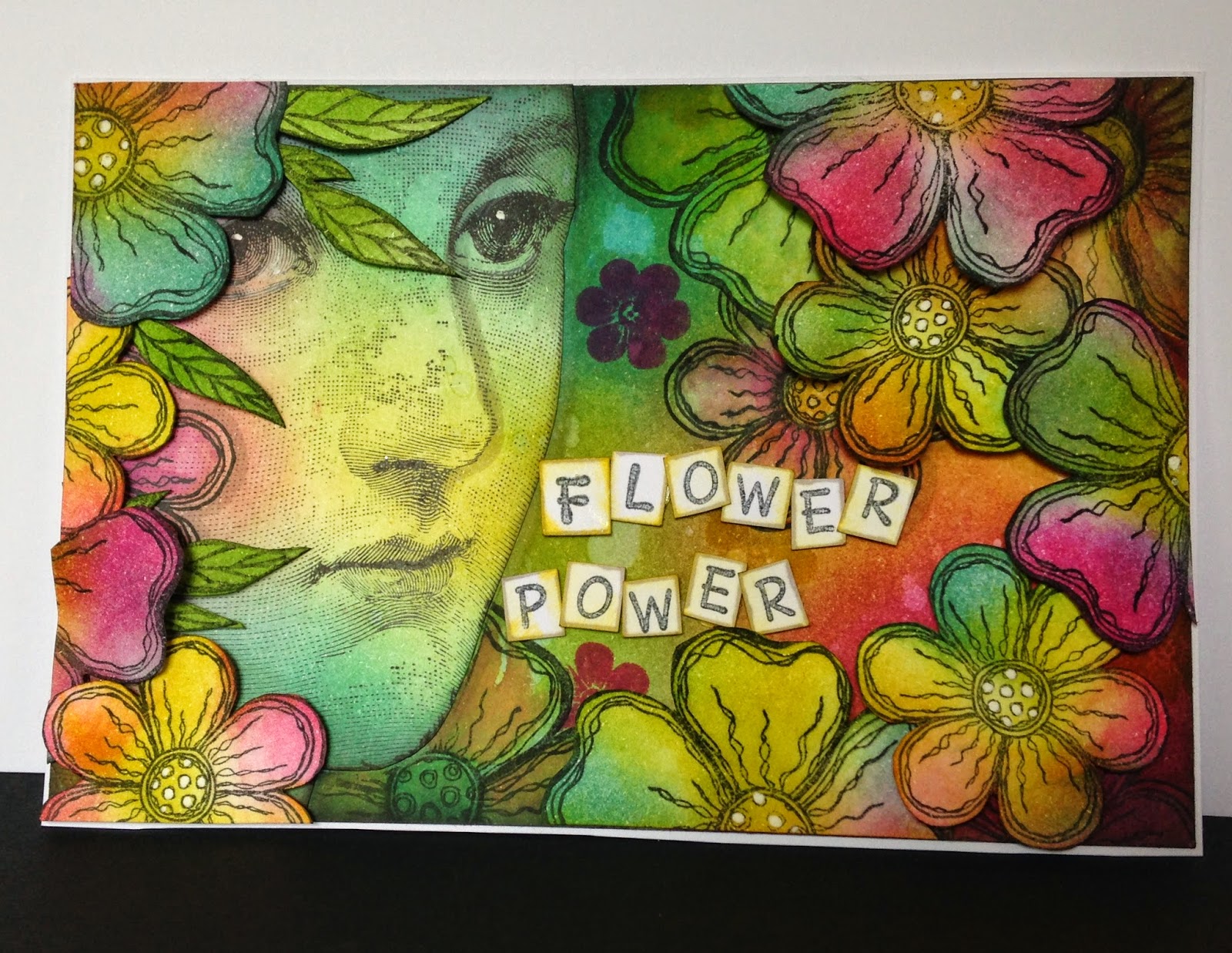 Donna's Little Crafty Corner Flower Power....