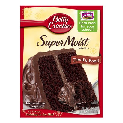 Betty Crocker Super Moist Chocolate Fudge Cake Mix Nutrition Betty Crocker Super Moist Chocolate Fudge Cake Mix Nutrition