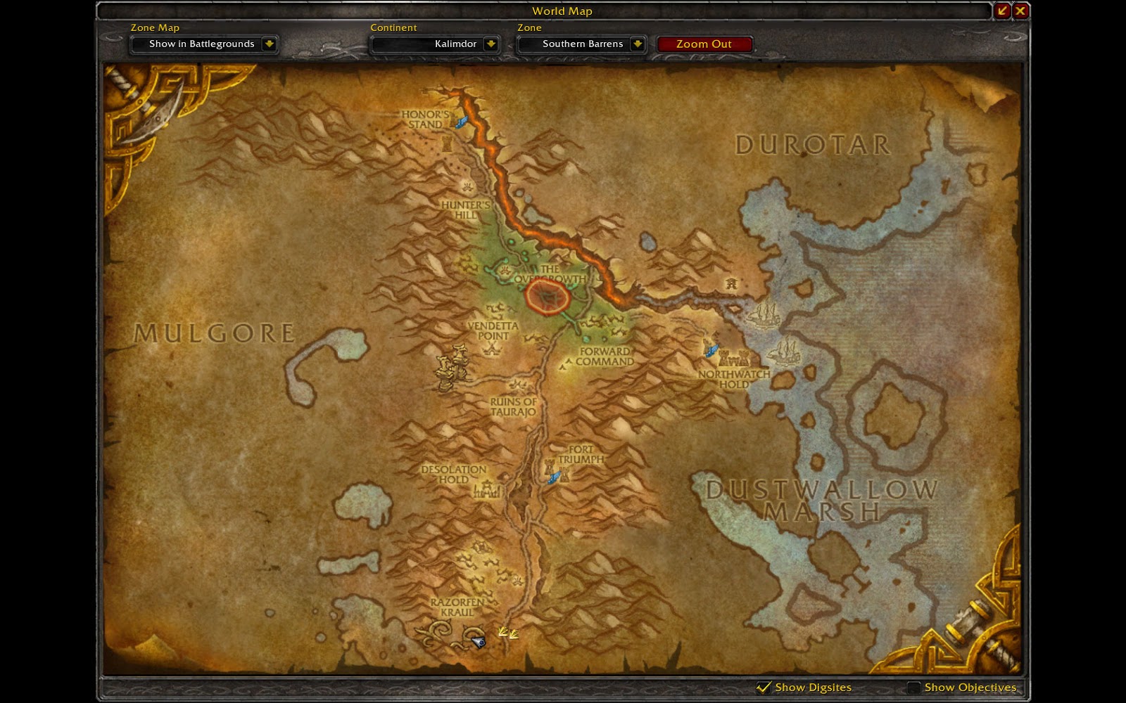 Random WoW How To's: Razorfen Kraul Entrance, Southern Barrens