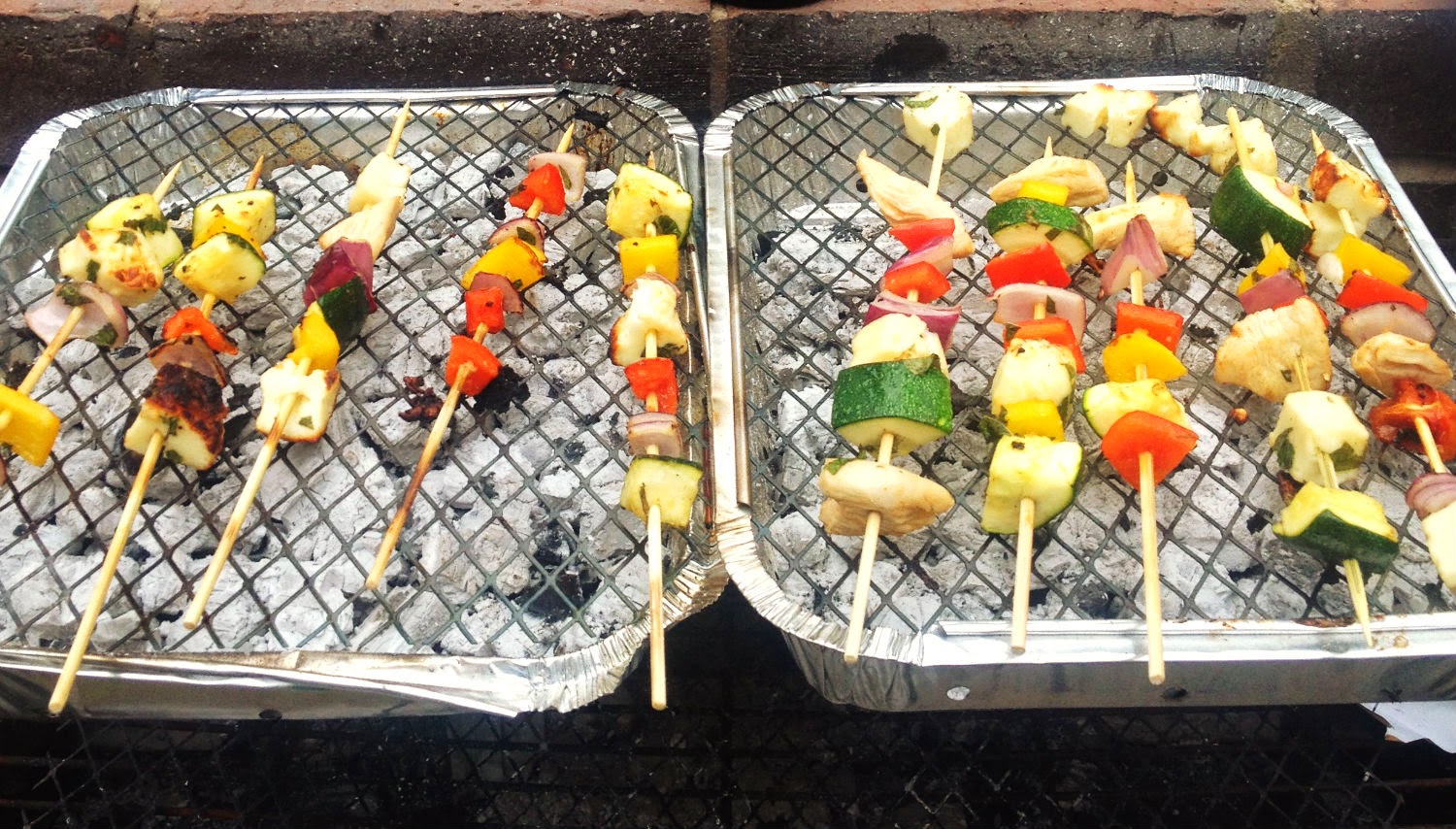 TheATeam BBQ Halloumi Skewers