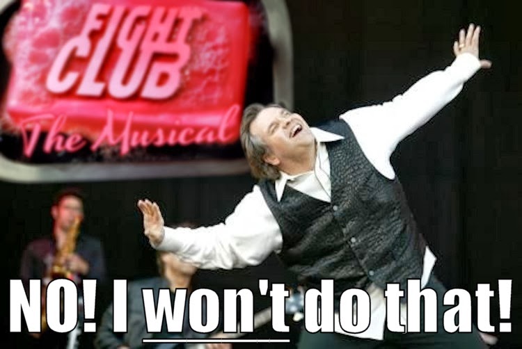 Slap The Penguin We discover what Meat Loaf WON'T do for love