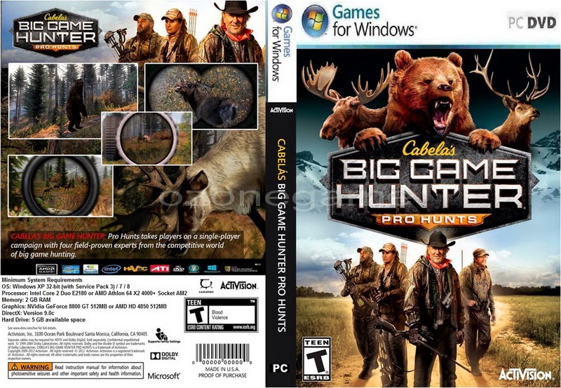 Patch Francais Cabela's Big Game Hunter Pro Hunts