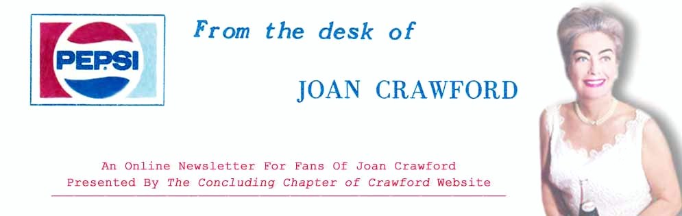 From The Desk Of Joan Crawford