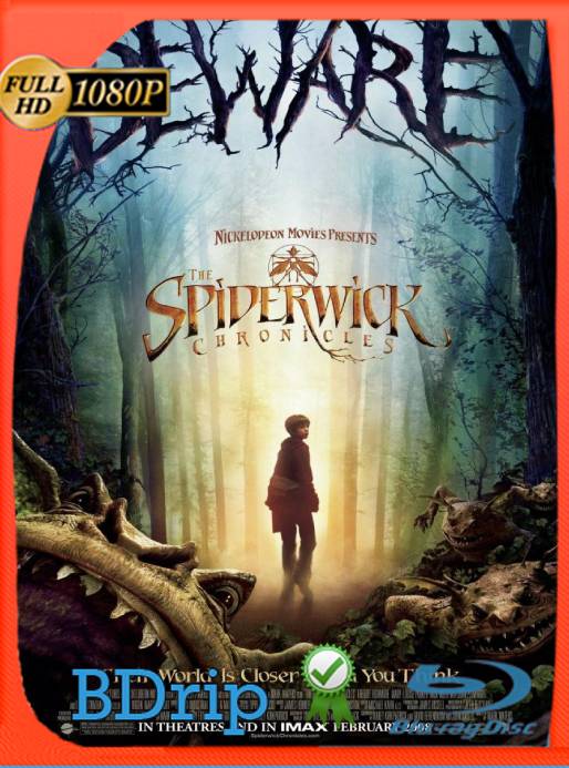 LAS CRÓNICAS DE SPIDERWICK (2008) BDRip [1080p] [Latino] [GoogleDrive] [RangerRojo]