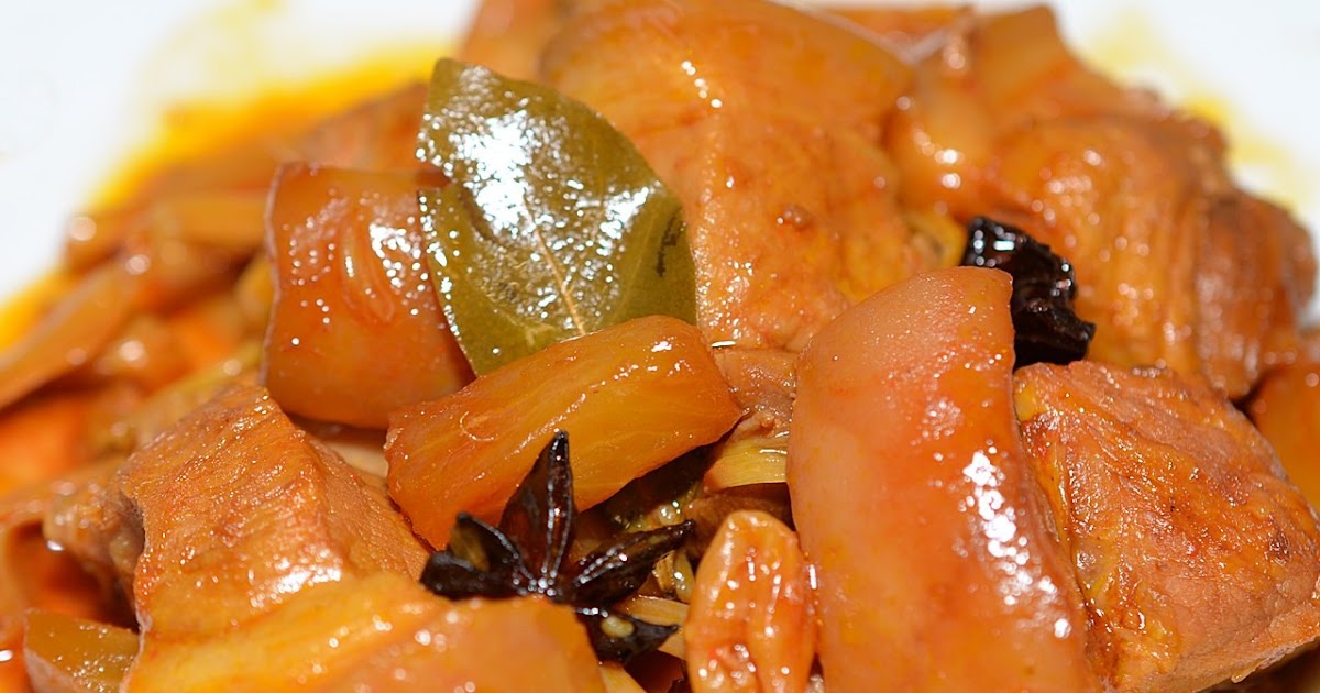 Overseas Pinoy Cooking Pork Humba with Pineapple