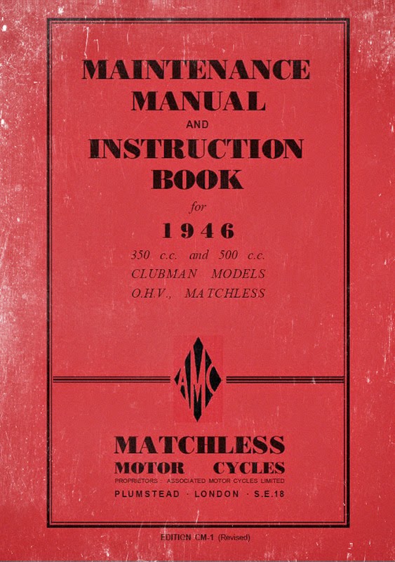 1946 Matchless Maintenance Manual