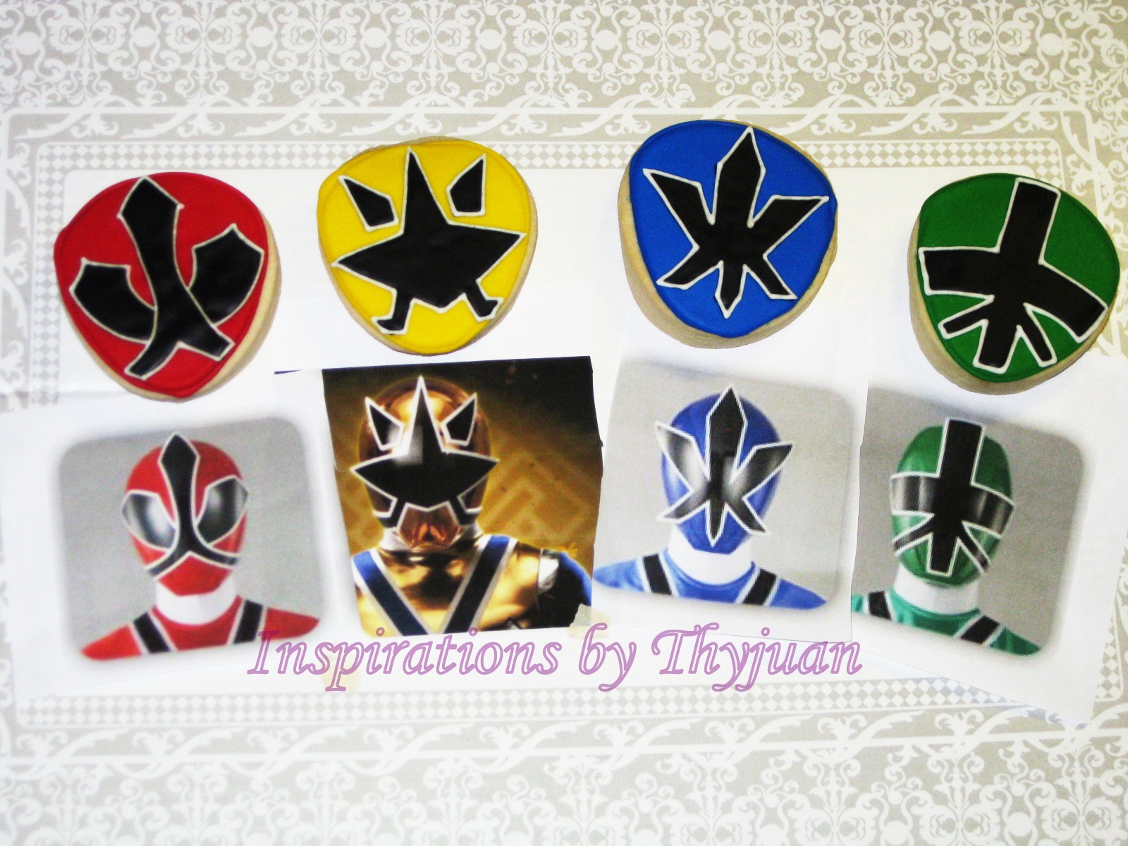 Inspirations by Thyjuan LLC. Power Rangers Cookies