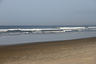 Photograph of Early morning scene at Varca beach in South Goa by Manju panchal