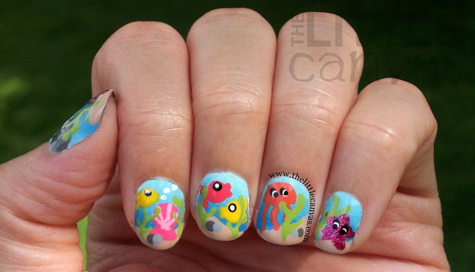 Under the Sea Nail Art - wide 7