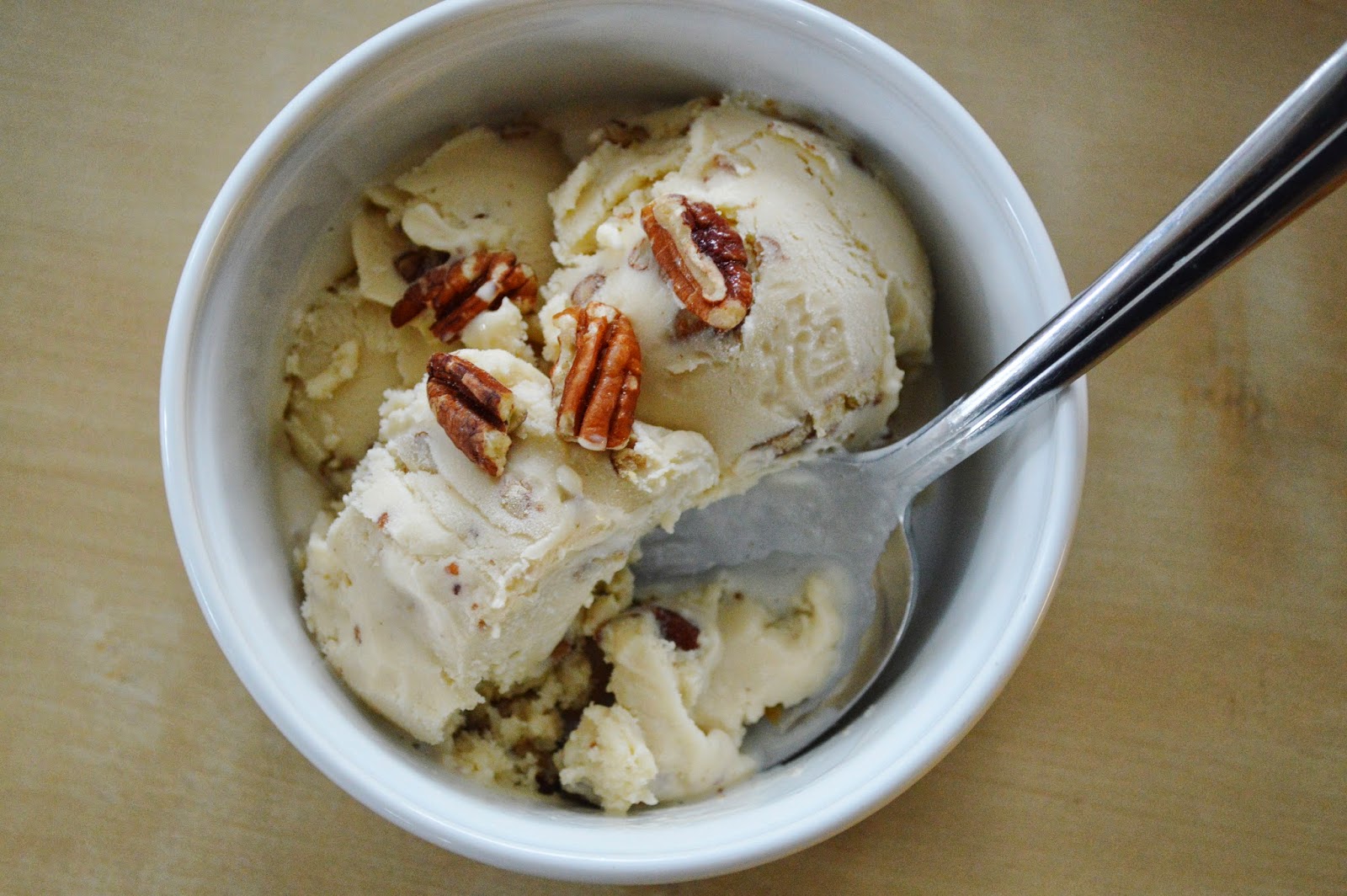 The Art of Comfort Baking Butter Pecan Ice Cream