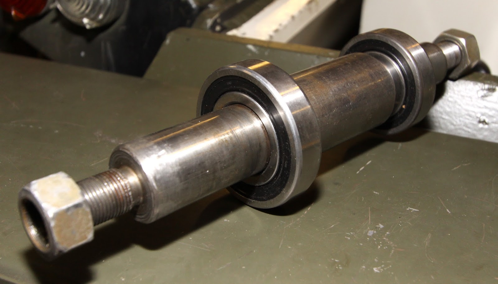 ALVIS SABRE Restoration. Cooling Fan Bearings & Blades Replaced