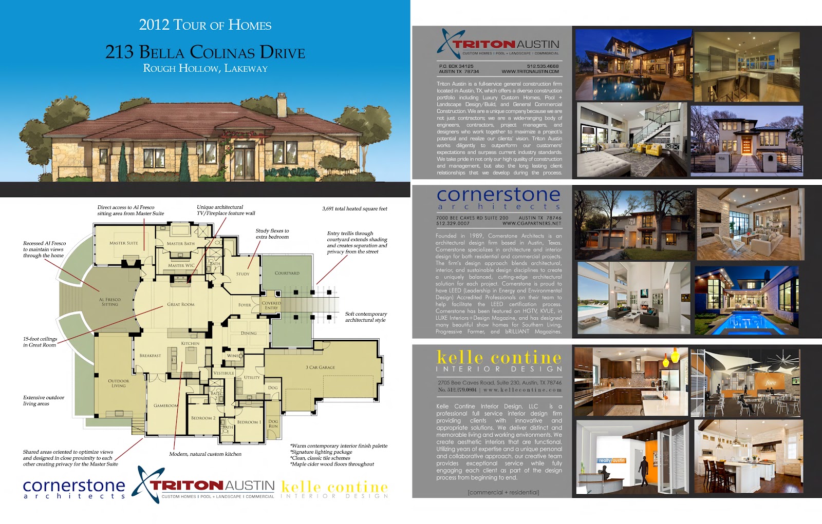 Austin Architects Cornerstone HBA Tour of Homes THIS Weekend!