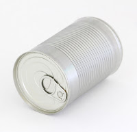 Tin can with no branding