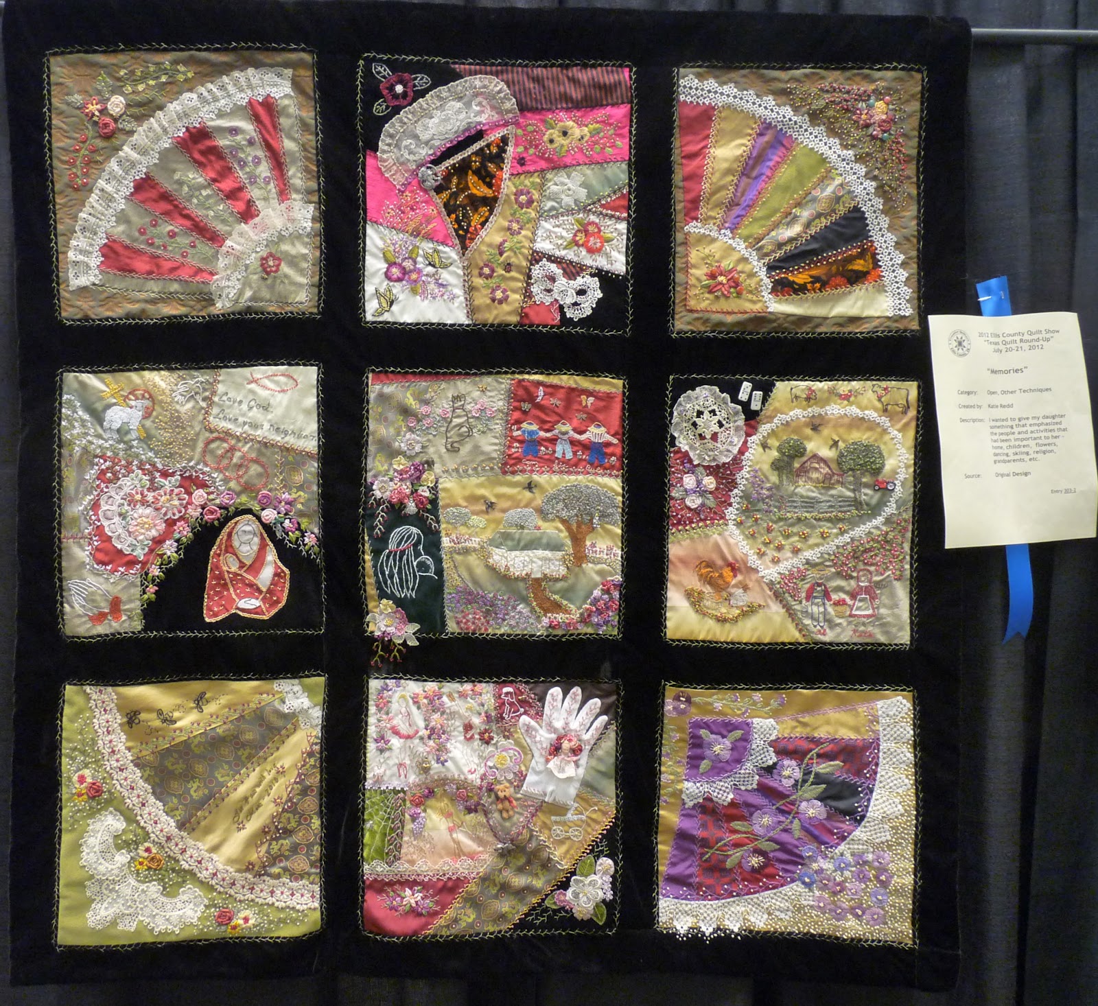 COUNTRY LOG CABIN ELLIS COUNTY QUILT SHOW