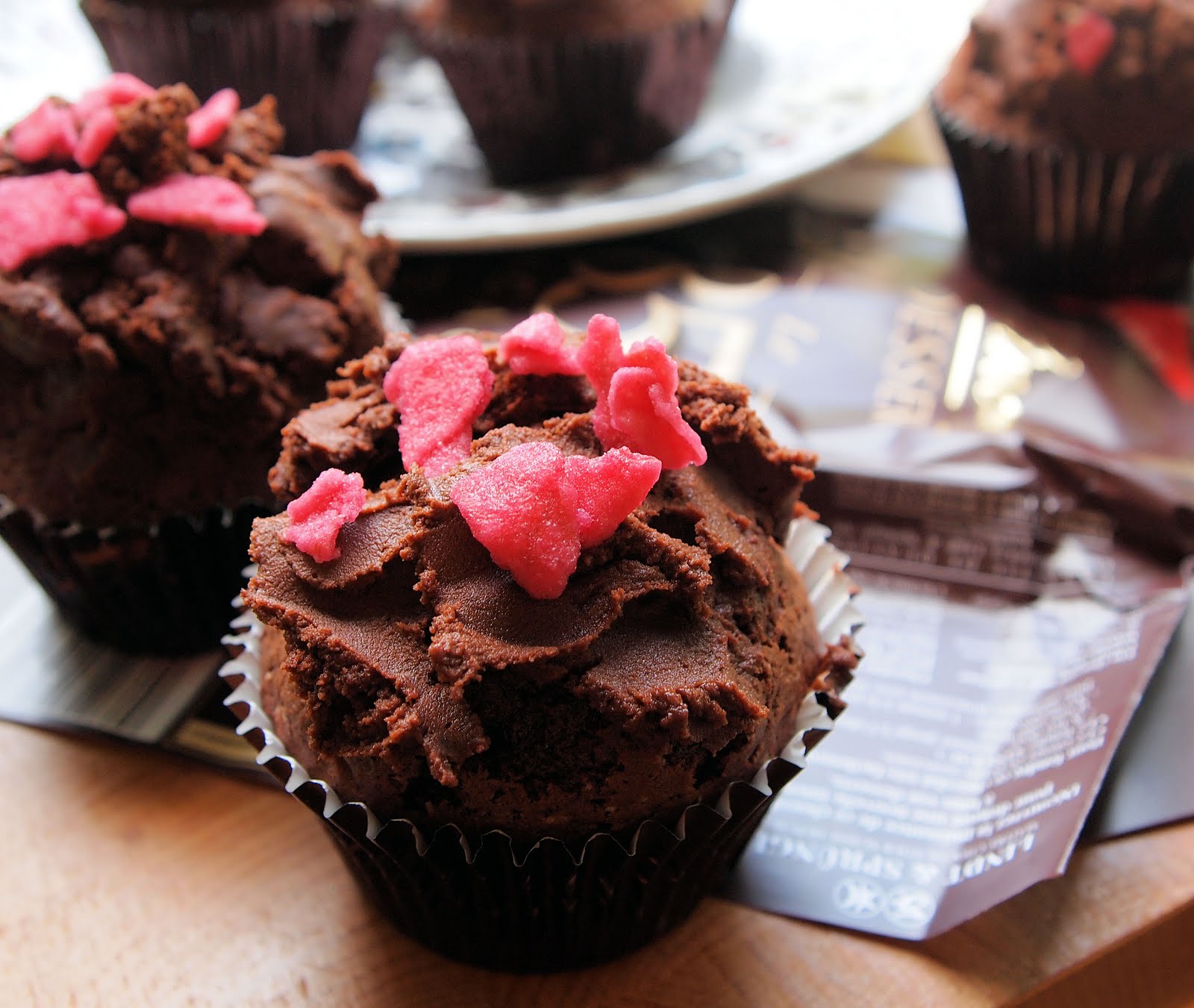 We Should Cocoa Chocolate Rose Fairy Cakes for Wicked Wednesday
