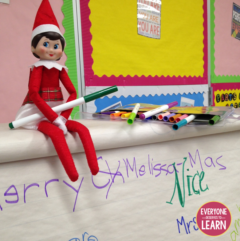 12 Days Of Elf Mas Classroom Elf On The Shelf Ideas Everyone