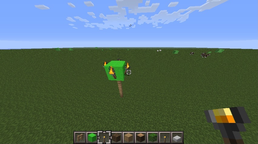 Plantação de melancia/abóbora automática - Tutoriais Minecraft BR