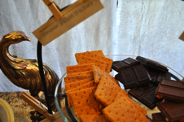 Glamping Themed Bridal Shower || via Golden Swank