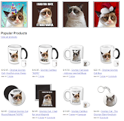 Hello there Grumpy Cat! Are you doing well? (grumpy cat merchandise)