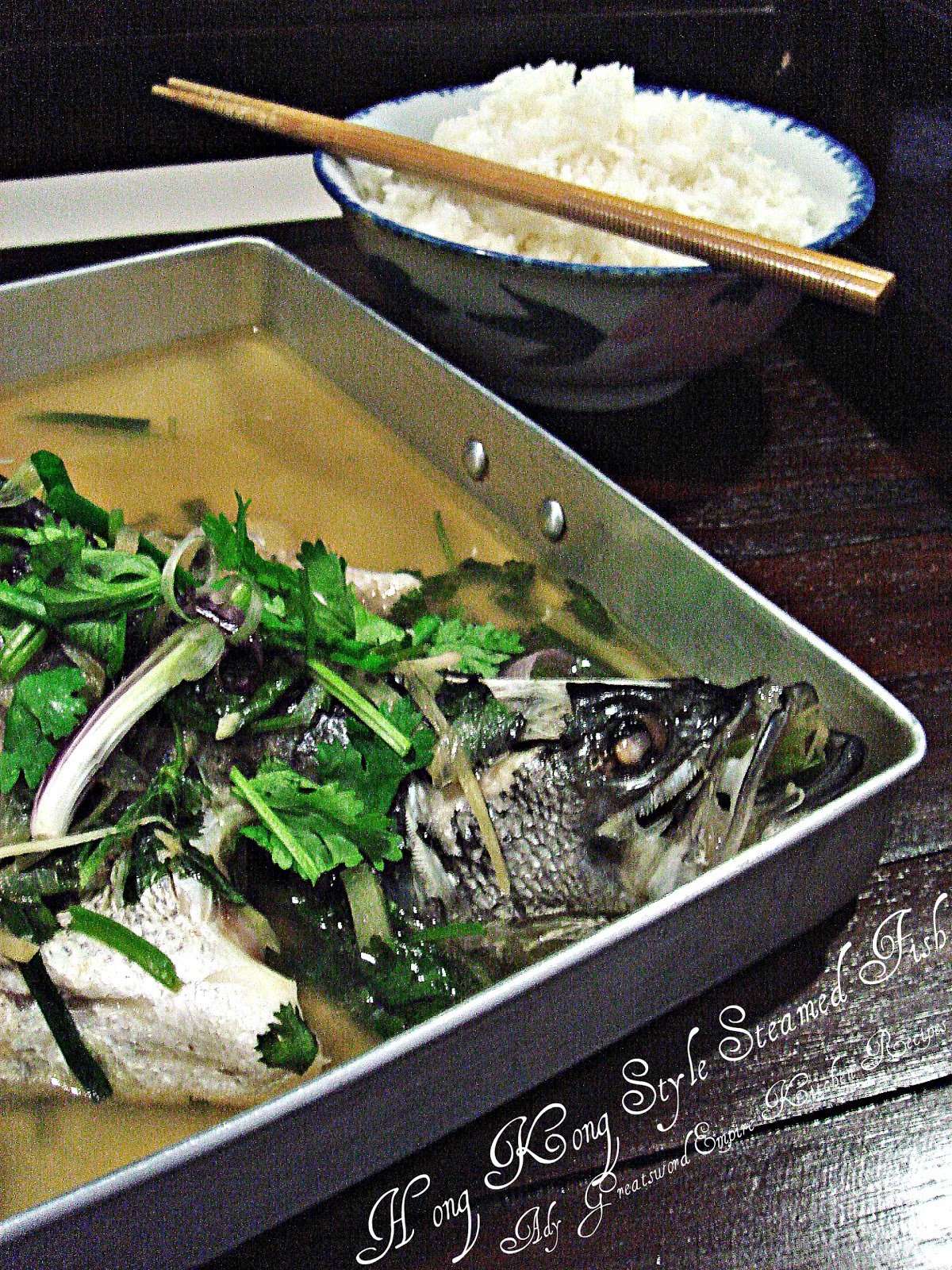 Ady Greatsword Empire Kitchen Recipes Hong Kong Style Steamed Fish