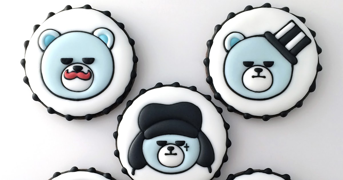 アイシングクッキー 黒のれん製菓 Bigbang