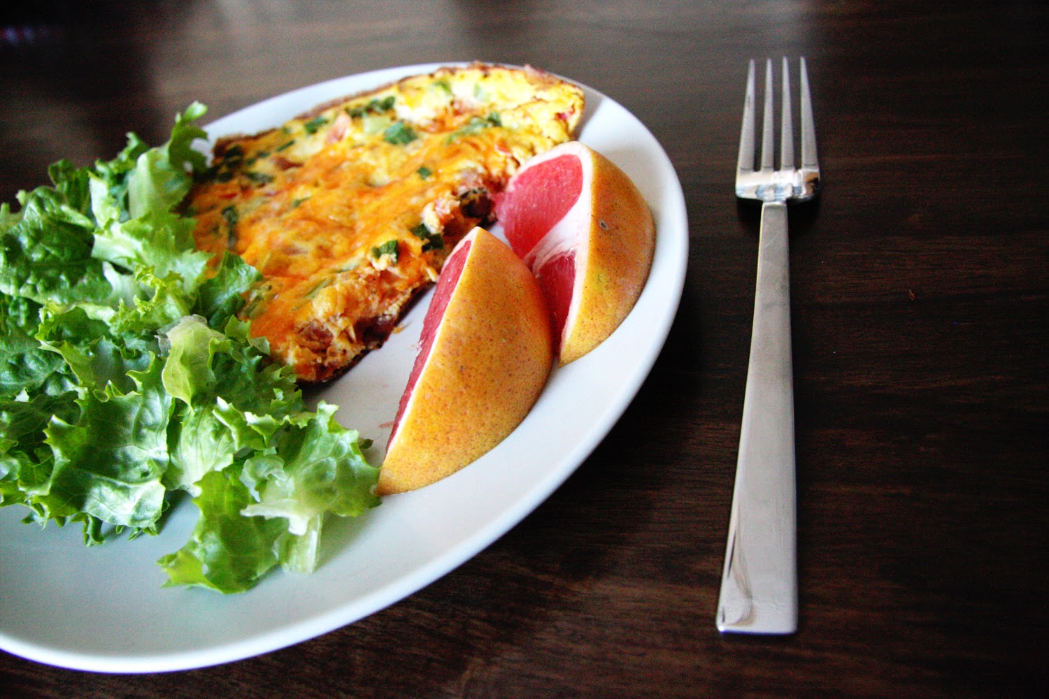 Stiksmama Black Bean and Corn Curry Frittata...