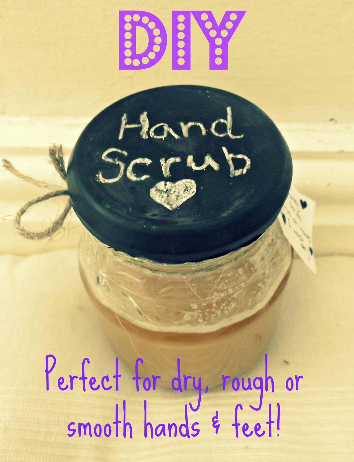 DIY Hand Scrub Whimsical Mumblings