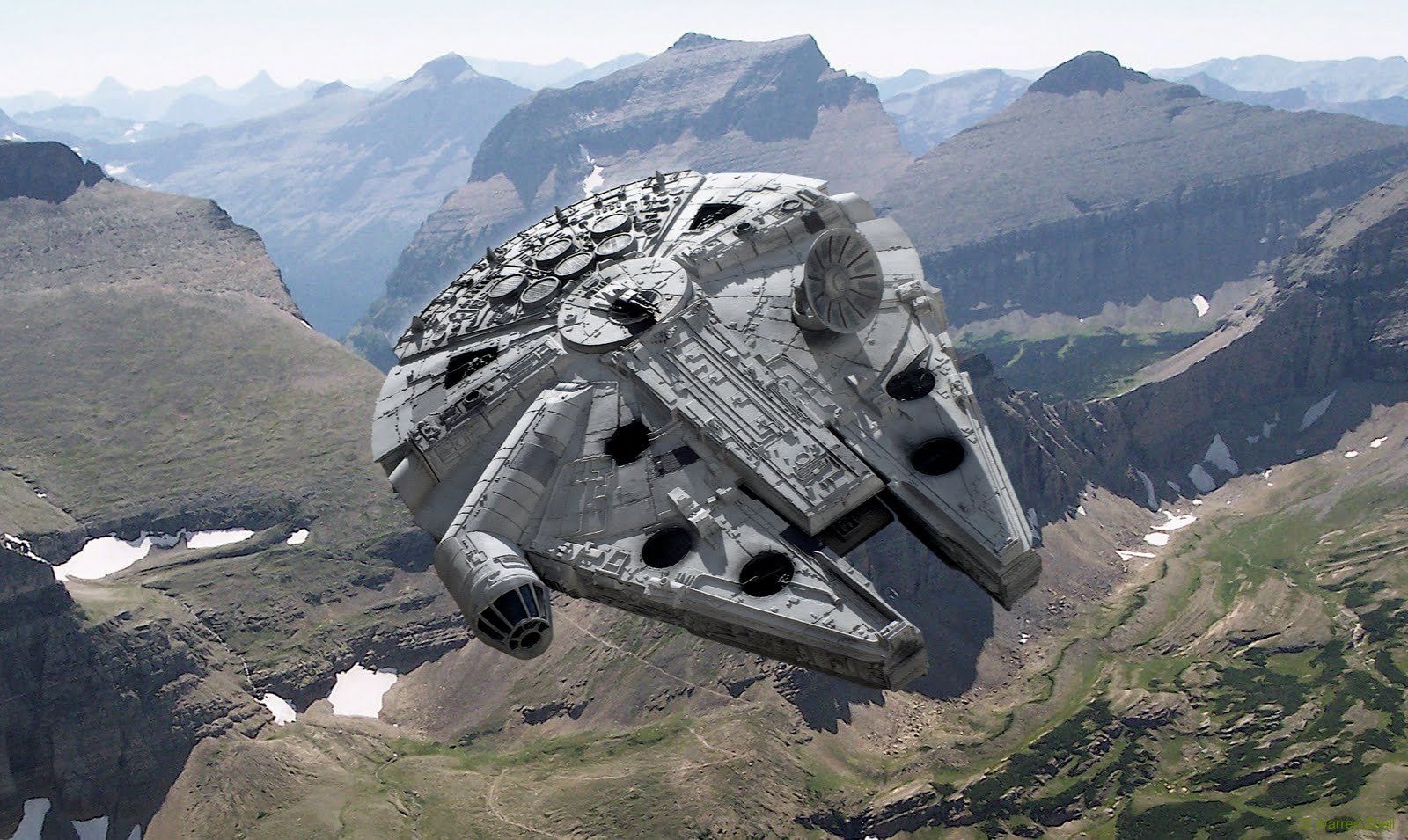 The Great Canadian Model Builders Web Page!: Millennium Falcon Composite