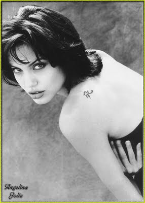 Angelina Jolie Tattoo