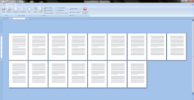 page down shortcut word page down shortcut word