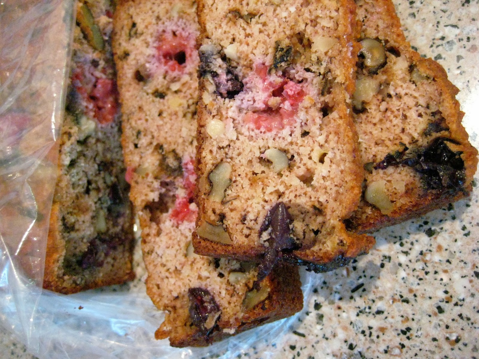 Jackson and Laguna Fruit & Nut Paleo Banana Bread