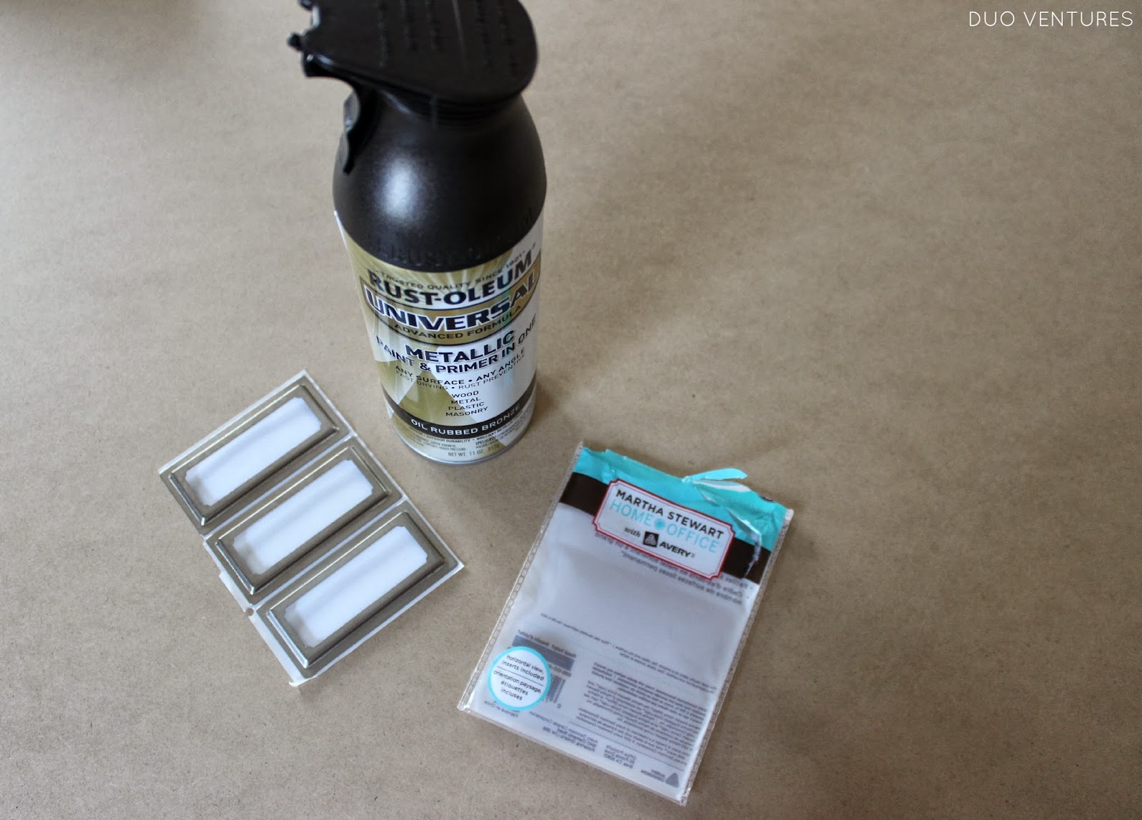 Duo Ventures Thriftstore Dresser Labels