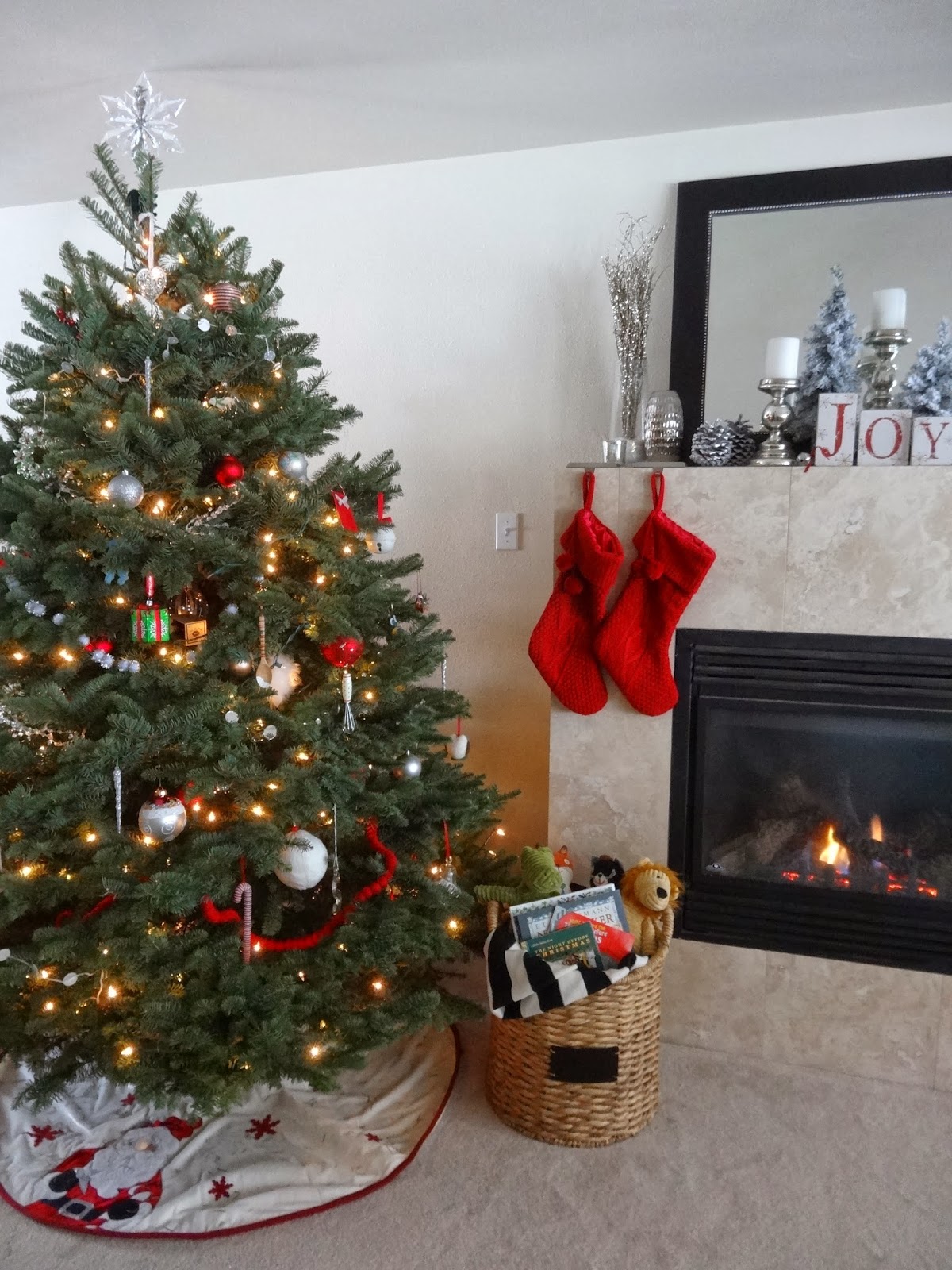 Our Christmas Tree 2013 Schue Love