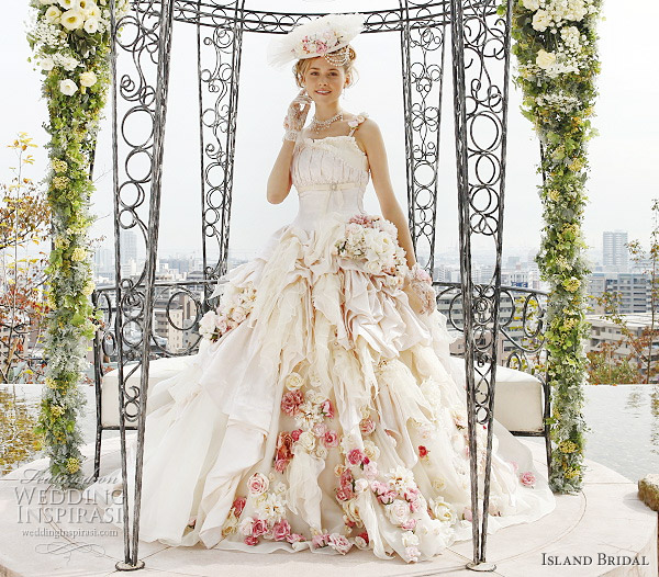 Floral Wedding Gown