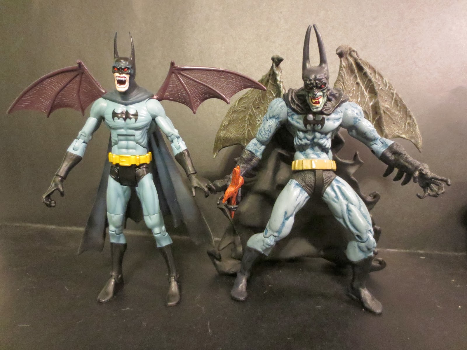 vampire batman statue