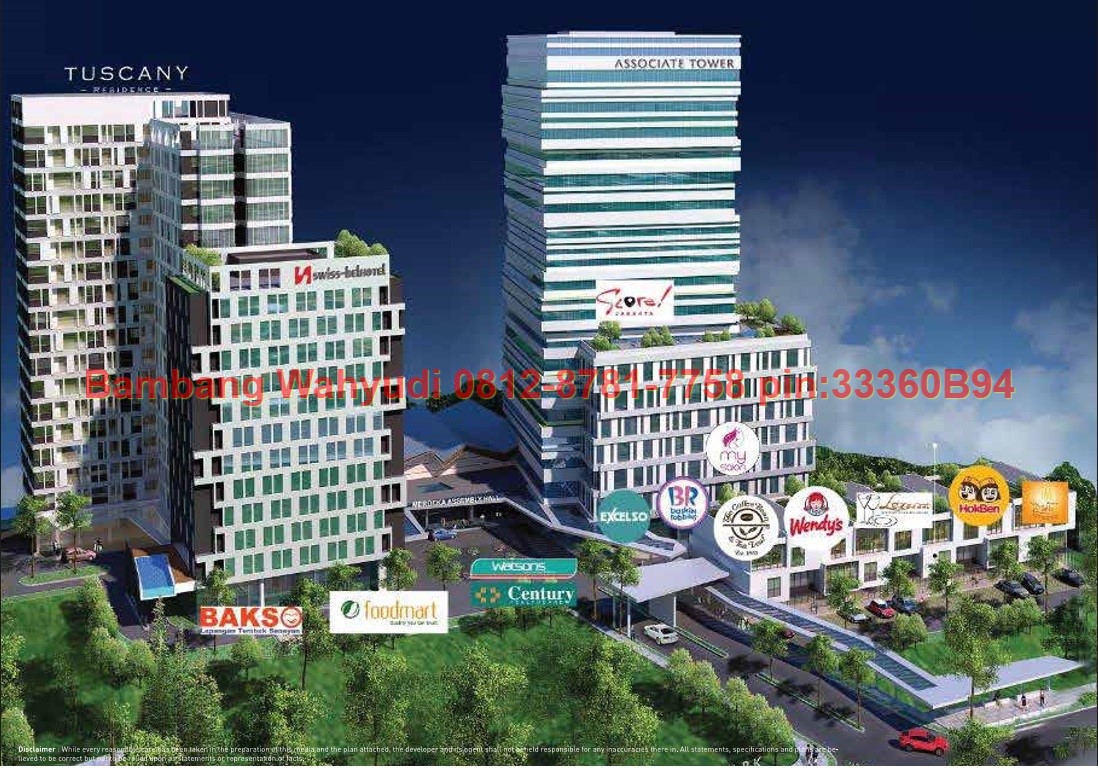 CONDOTEL DIJUAL DI BSD SERPONG TANGERANG