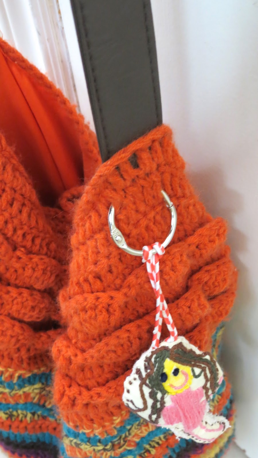 The Simple Craft Diaries Key holder form my little girl's drawing