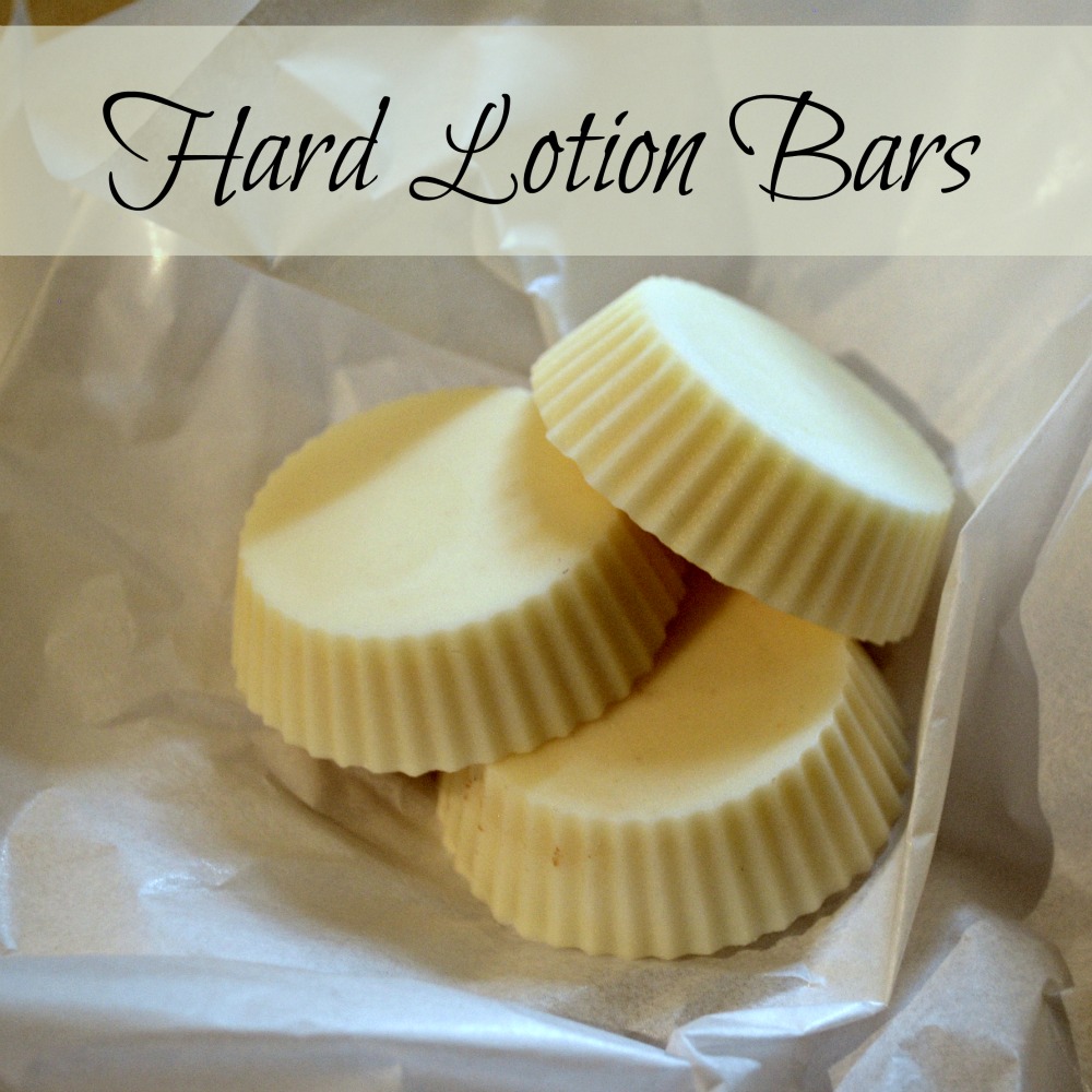 Hard Lotion Bars Oak Hill Homestead