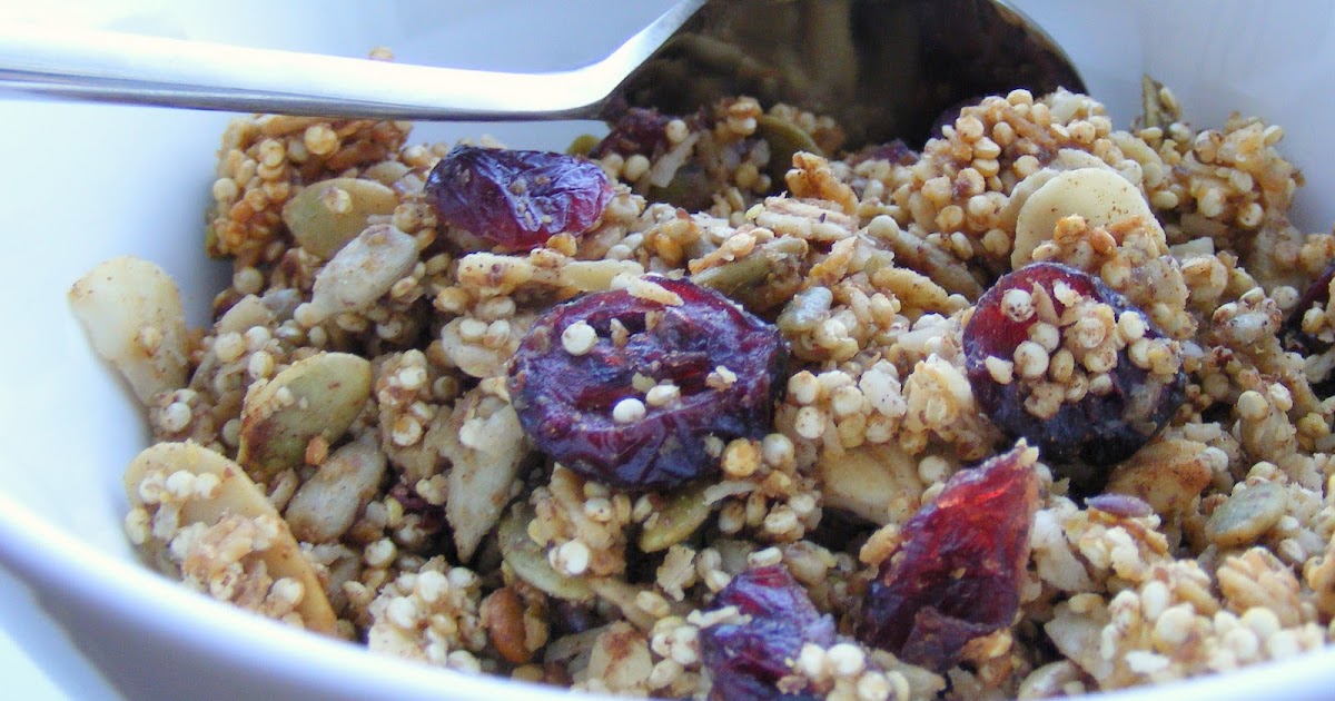 Cooking With Jen Quinoa Granola