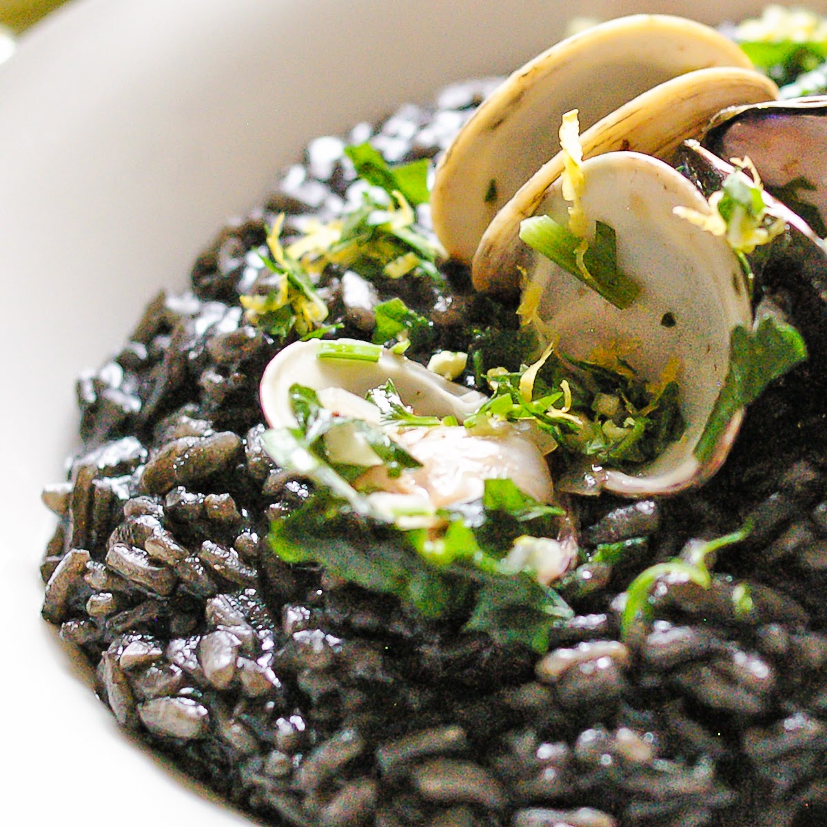 The Yum Yum Factor Risotto Al Nero Di Seppia Is Just Italian for Squid