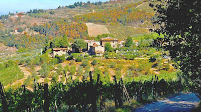 Poggio all'Olmo Tuscan farmhouse vacation rental in Chianti