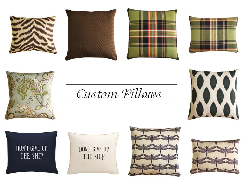 High Street Market Custom Throw Pillows