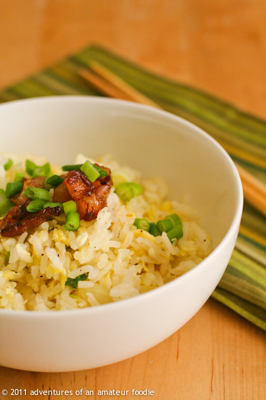 meandering eats Duck Fried Rice Rendering Fat