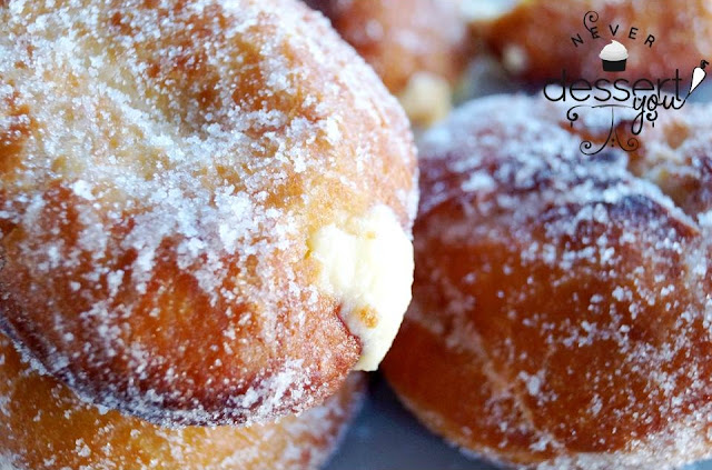 Never Dessert You Cream-Filled Doughnuts