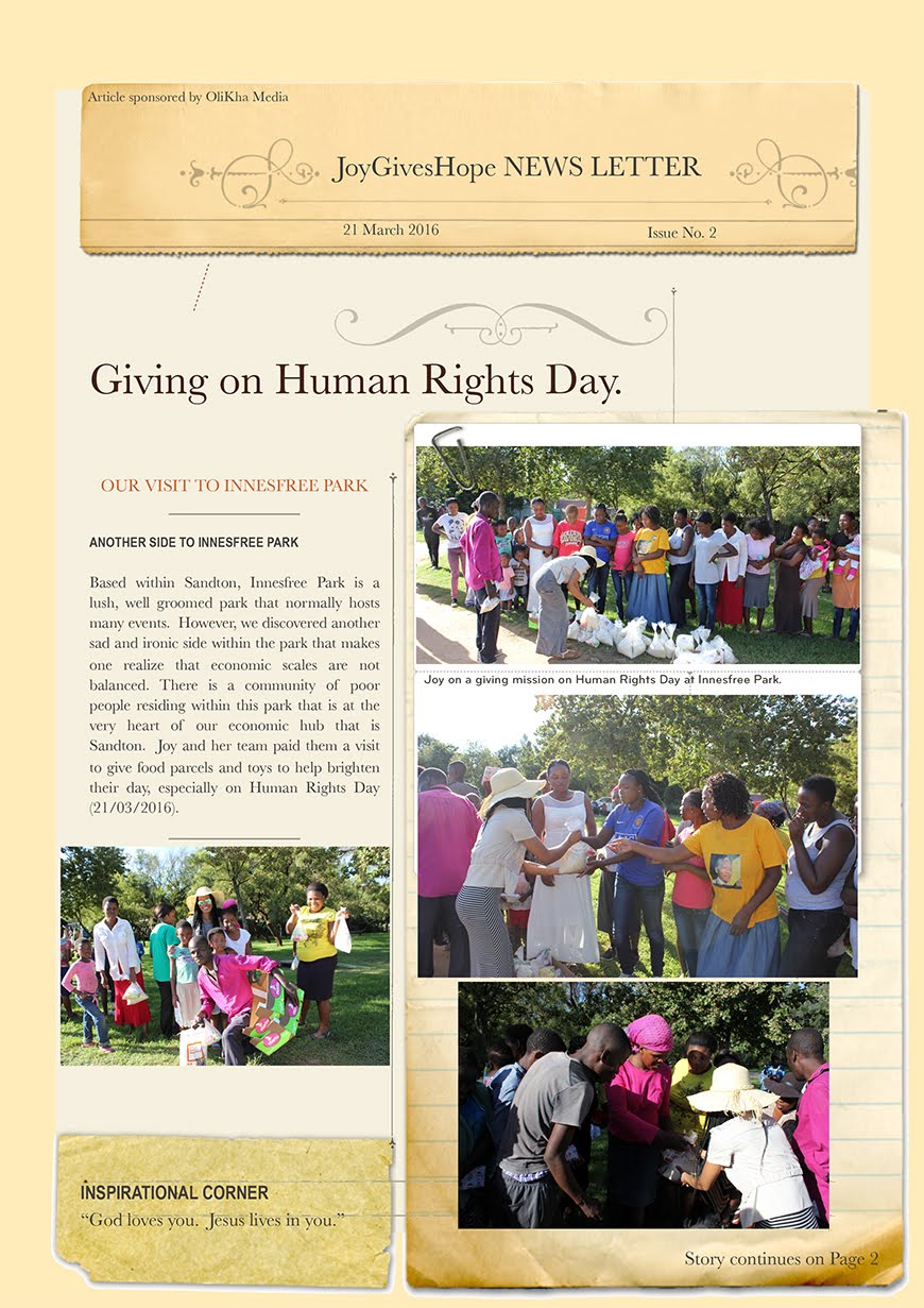 Human Rights Day Issue