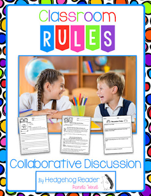  Using collaborative discussions to teach classroom rules.