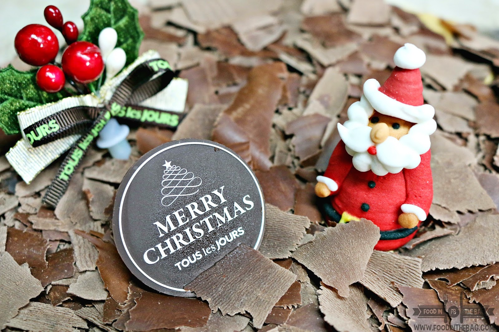 TOUS LES JOURS Christmas Cake!!!: My YUMMY SURPRISE!!! | Food In The Bag