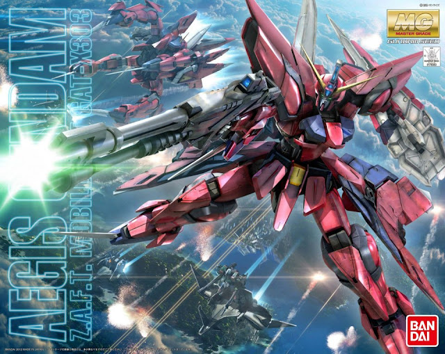 MG 1/100 Aegis Gundam Box Art