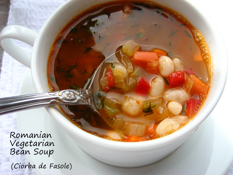 Home Cooking In Montana Romanian Vegetarian White Bean Soup... "Ciorba